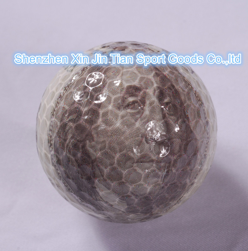 Golf Coin Transparent Ball