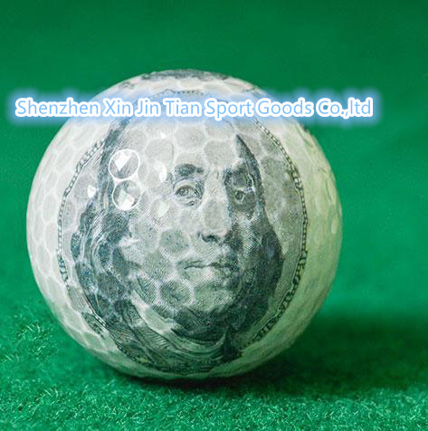 Golf Coin Transparent Ball