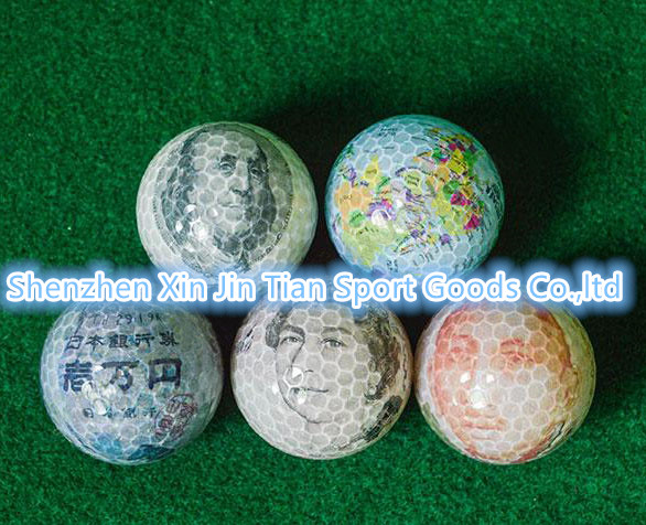 Golf Coin Transparent Ball