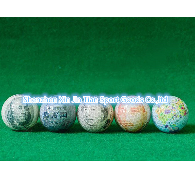 Golf Coin Transparent Ball