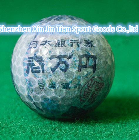 Golf Coin Transparent Ball