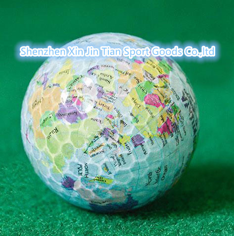 Golf Coin Transparent Ball