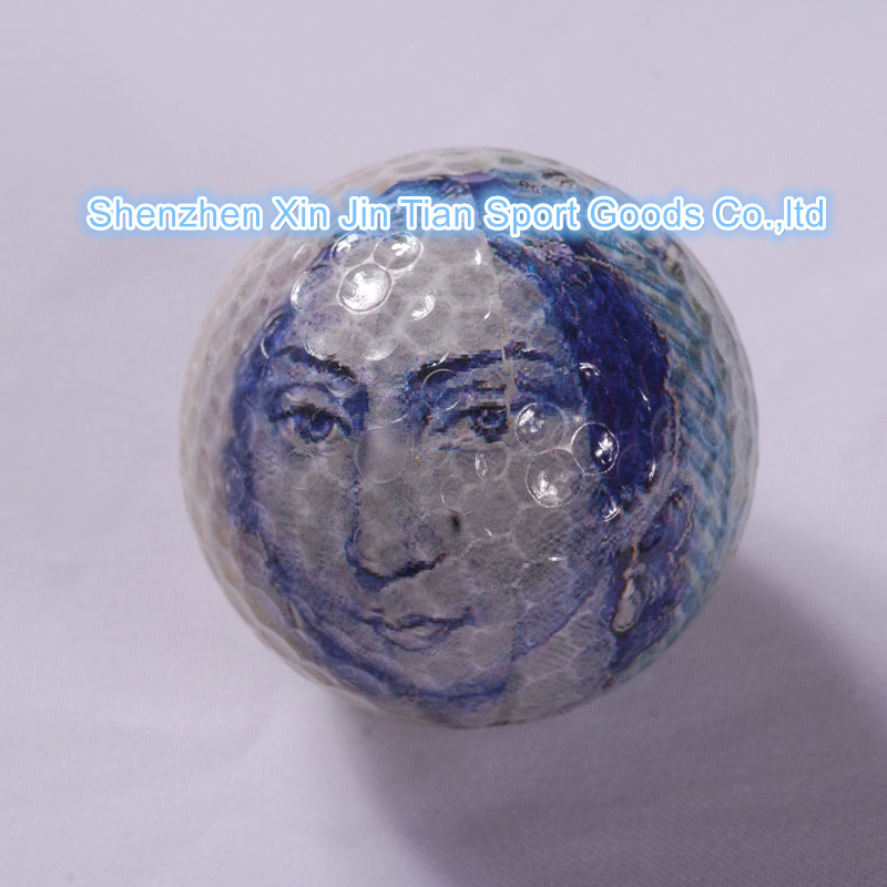 Golf Coin Transparent Ball