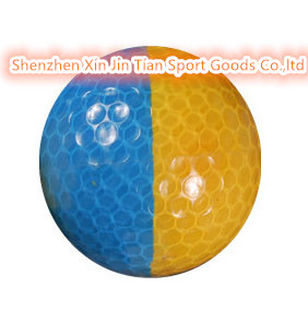 Two color golf ball