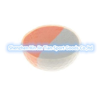 Two color golf ball