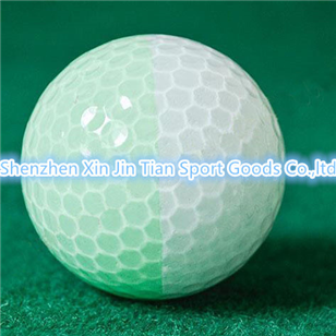 Two color golf ball